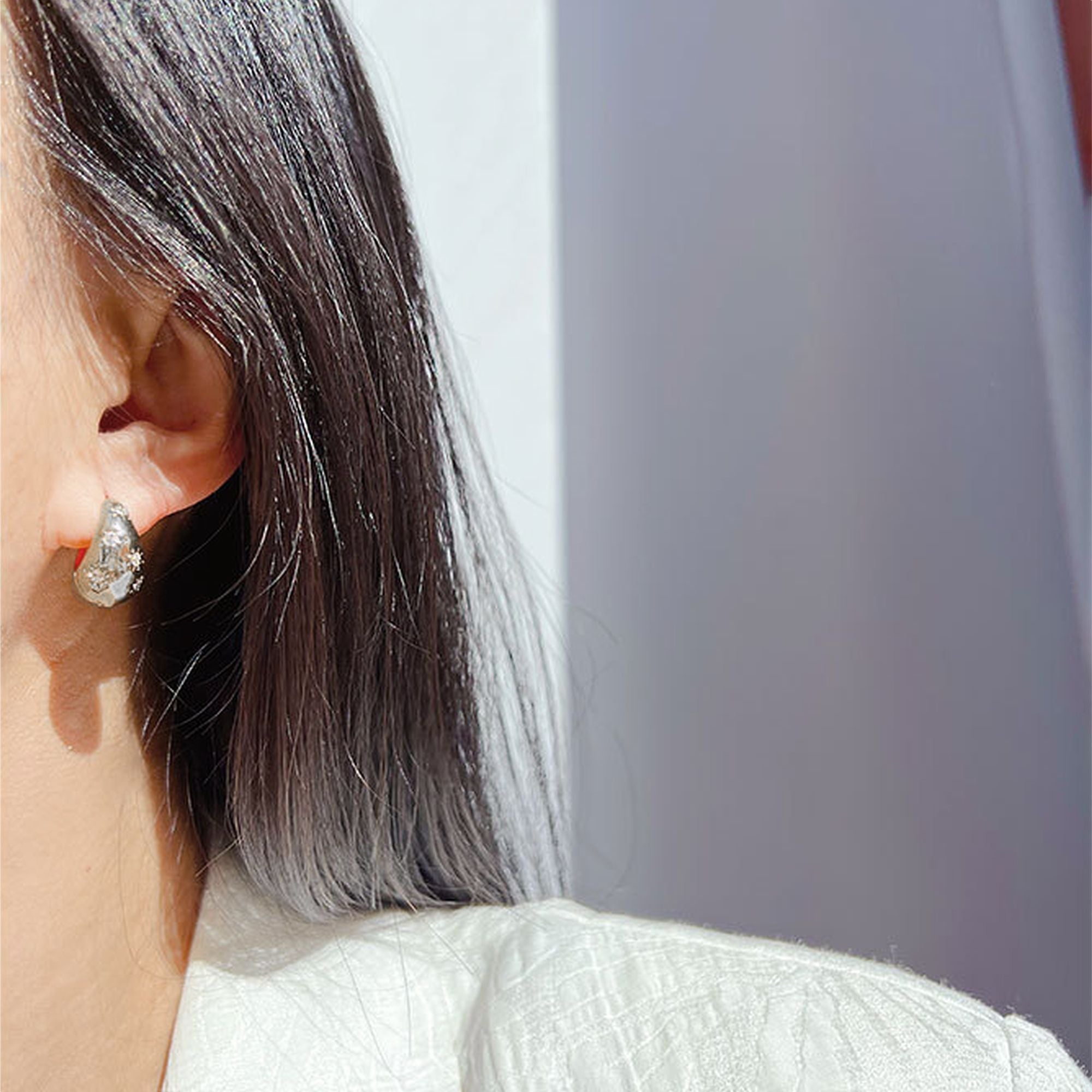 Women's Celestial Crystal Hoop Earrings