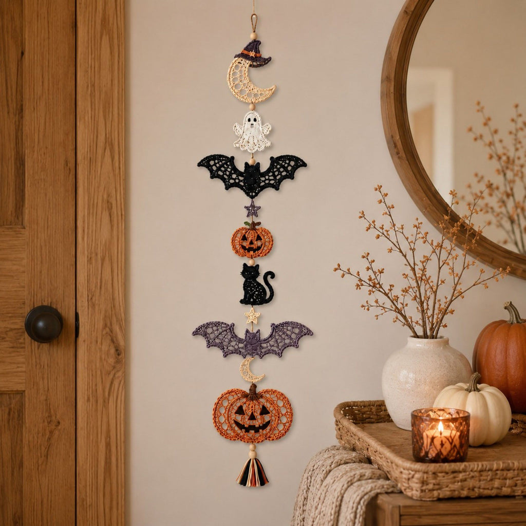 Halloween Crochet Hanging Ornament DIY Craft Kit