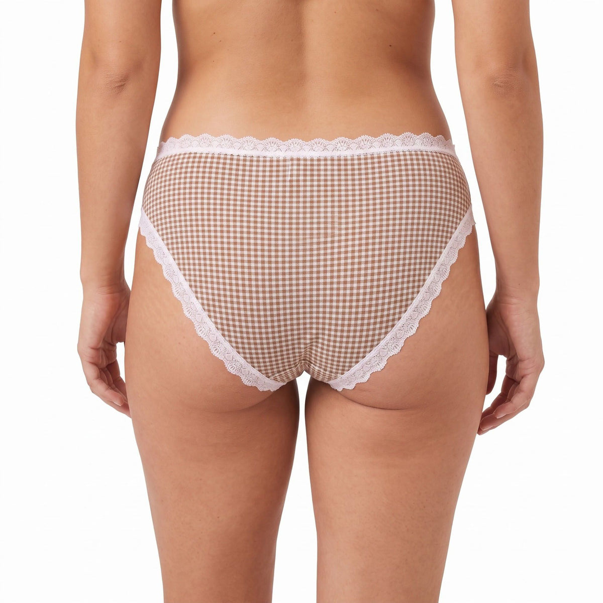 5 Pack Lace Trim Bikini Underwear Assorted Prints