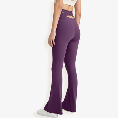 High Waist Flare Leggings with Comfortable Stretch Fit