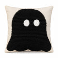 Halloween Tufted Ghost Throw Pillow Cover for Couch Bed and Chair