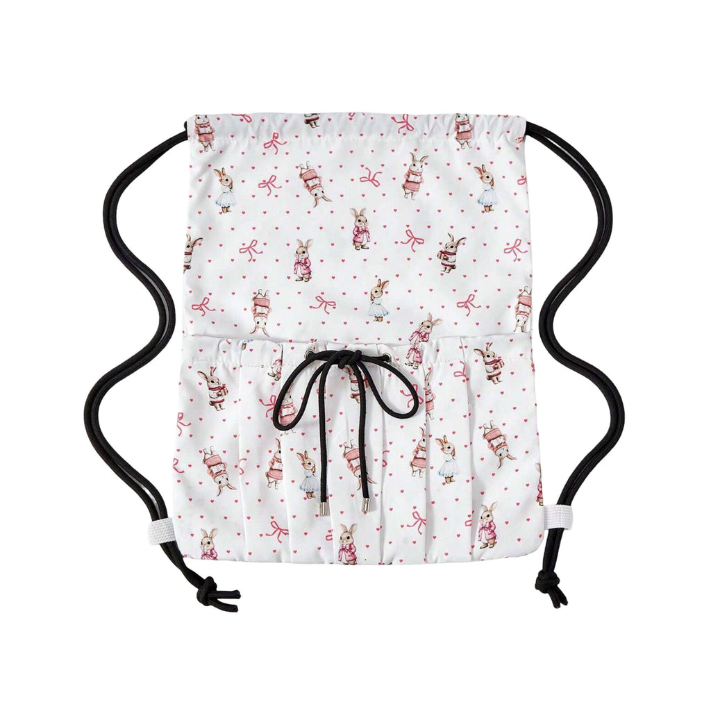 Printed Drawstring Backpack for Women, Large Capacity Lightweight Everyday Bag