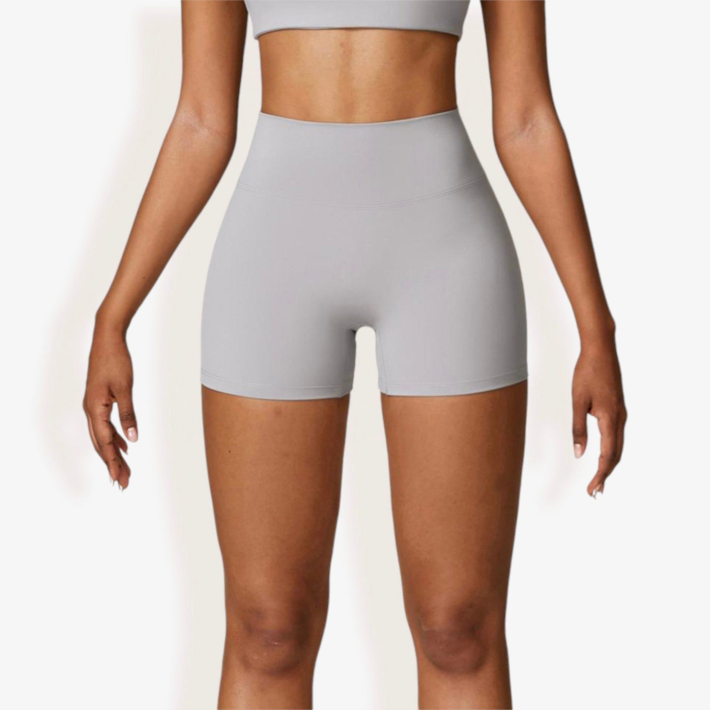 High Waist Athletic Shorts for Yoga and Fitness