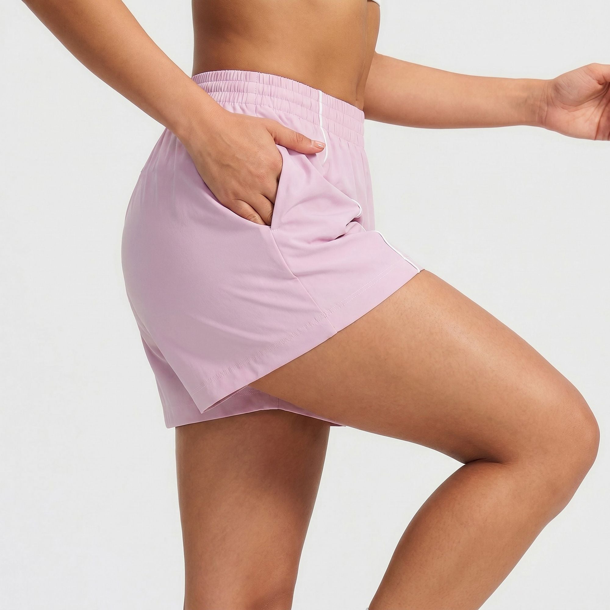 High Waisted Running Shorts with Pockets Lightweight Athletic Shorts