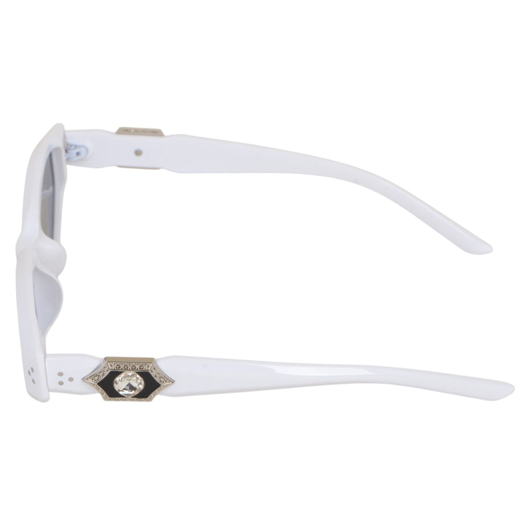 Anna-Kaci Women's Retro Jewelry Collection Fashionable Versatile Sunglasses UV400 Protection