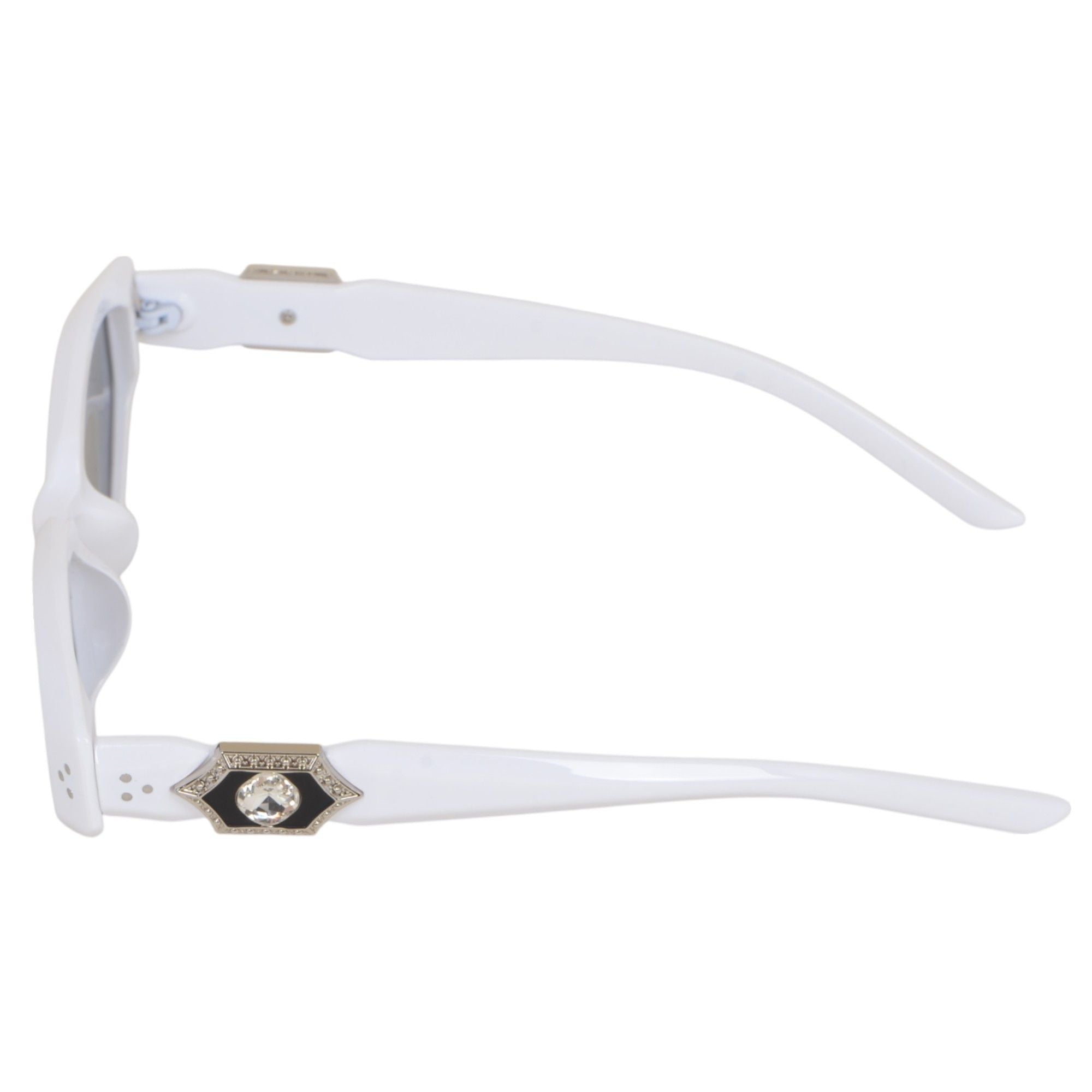 Anna-Kaci Women's Retro Jewelry Collection Fashionable Versatile Sunglasses UV400 Protection