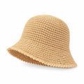 Summer Bucket Hat - Lightweight Straw Sun Hat for Vacation and Beach