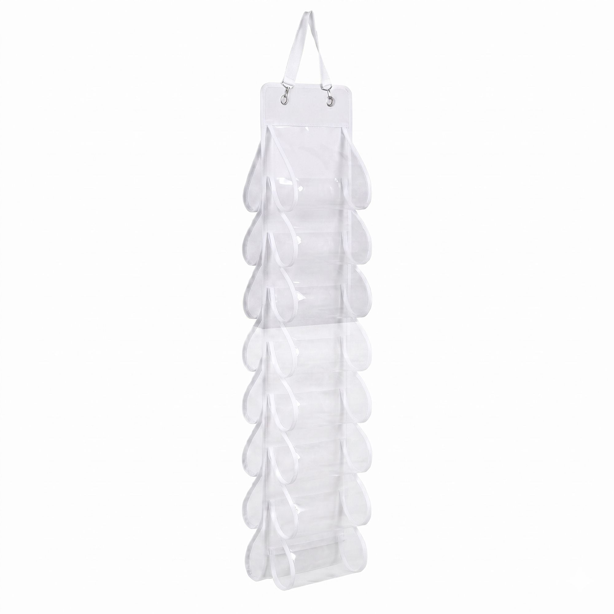 Hanging Closet Organizer Storage Bag Double Sided Storage for Socks Space Saving Closet Organizer