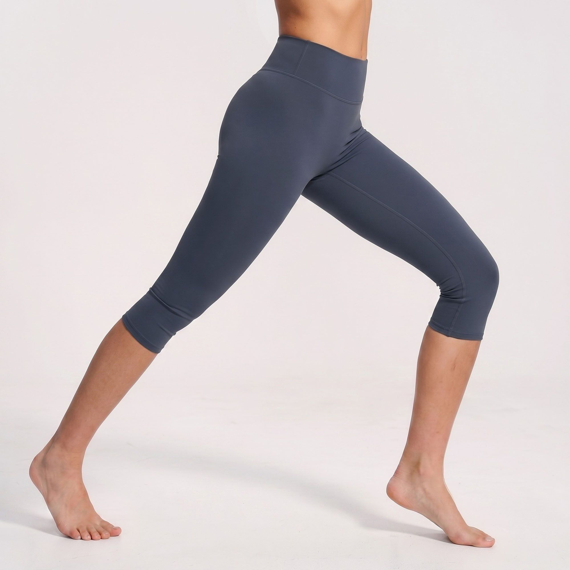 High Waist Capri Leggings Cropped Workout Yoga Pants