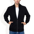 Anna-Kaci Men's Zip-Up Ribbed Knit Cardigan Sweater with Stand Collar
