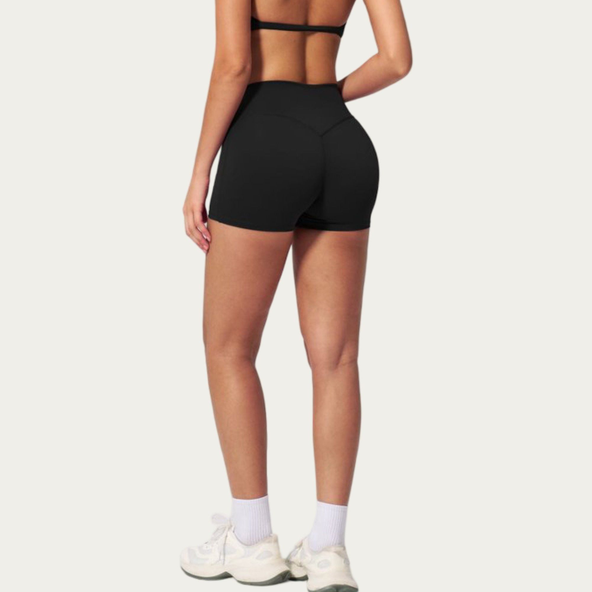 Anna-Kaci Active Women's High Waist Mini Biker Shorts with Smooth Stretch Fabric and Supportive Fit