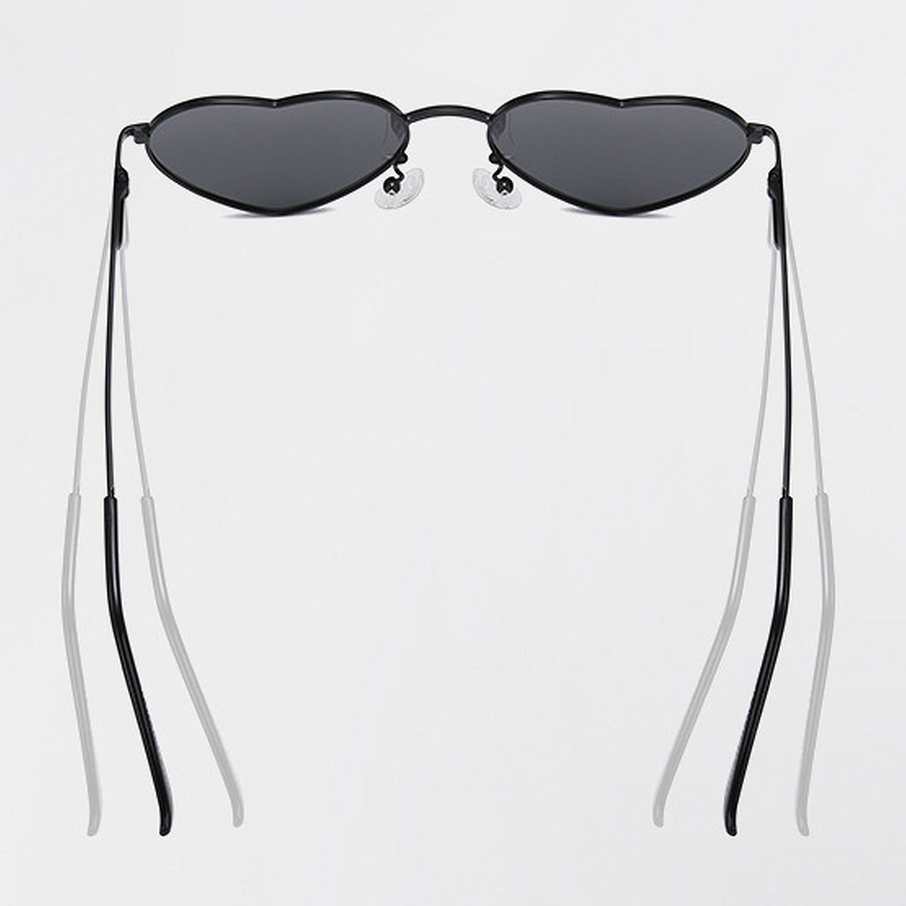 Anna-Kaci Women's Stylish Heart-Shaped Polarized Sunglasses UV400 Protection for Outdoor Activities