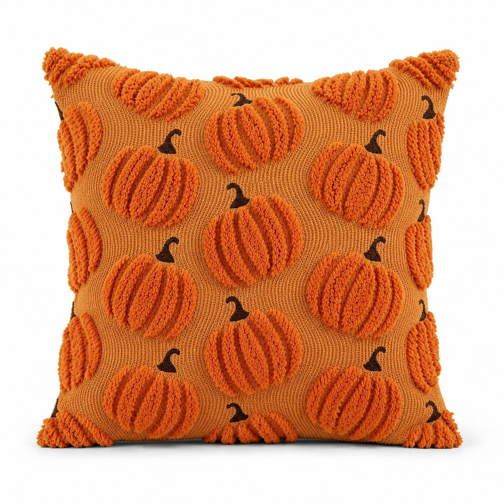 Funda de cojín con diseño de calabaza para otoño y Acción de Gracias