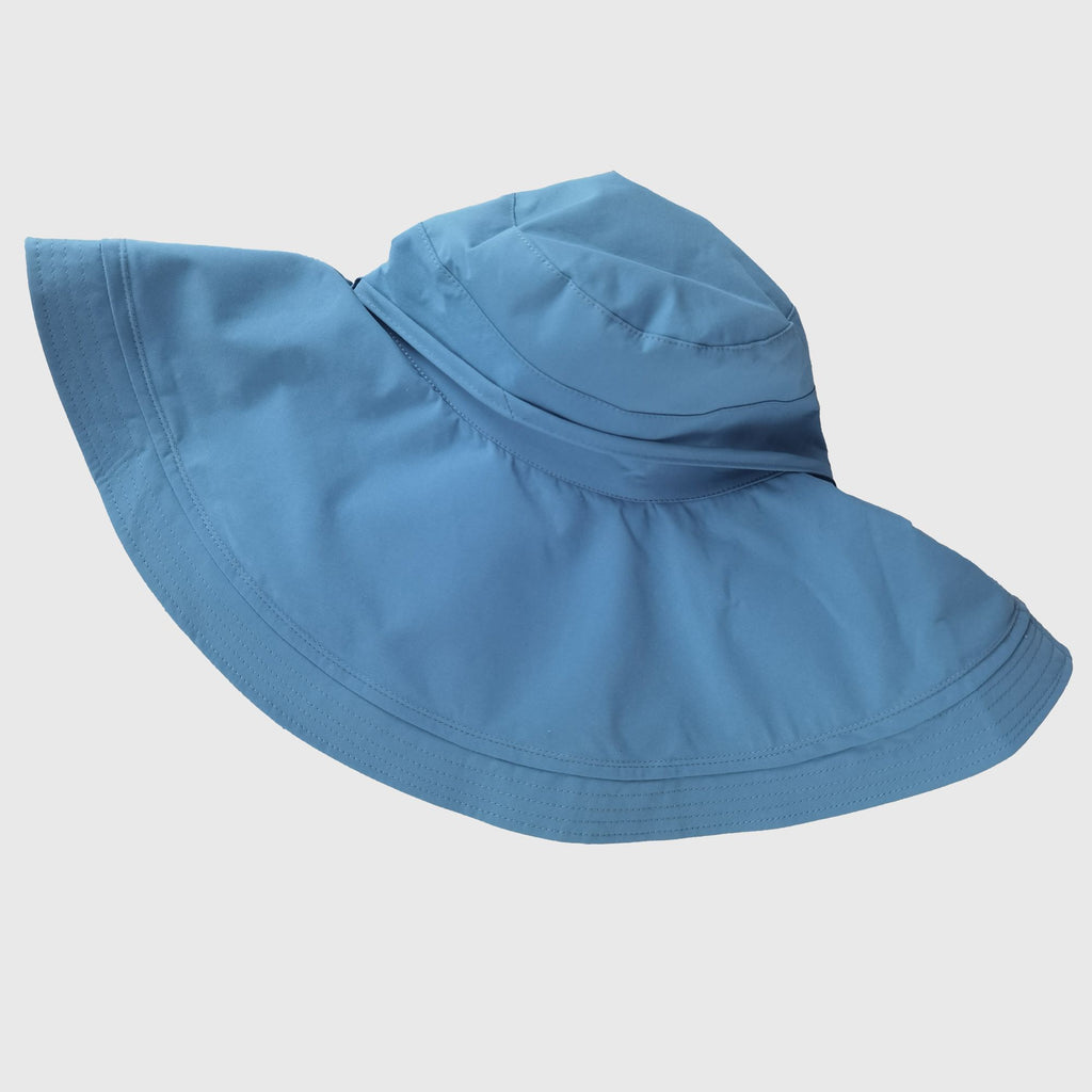 Anna-Kaci Women's Reversible Wide - Brim Sun Hat with Adjustable Chin Strap