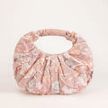 Sequin Hobo Shoulder Bag with Oversized Paillette Details Padded Handle