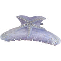 Starfish Hair Claw Clip Rhinestone Accent Hold Hair Clip Ocean Inspired Hair Accessory