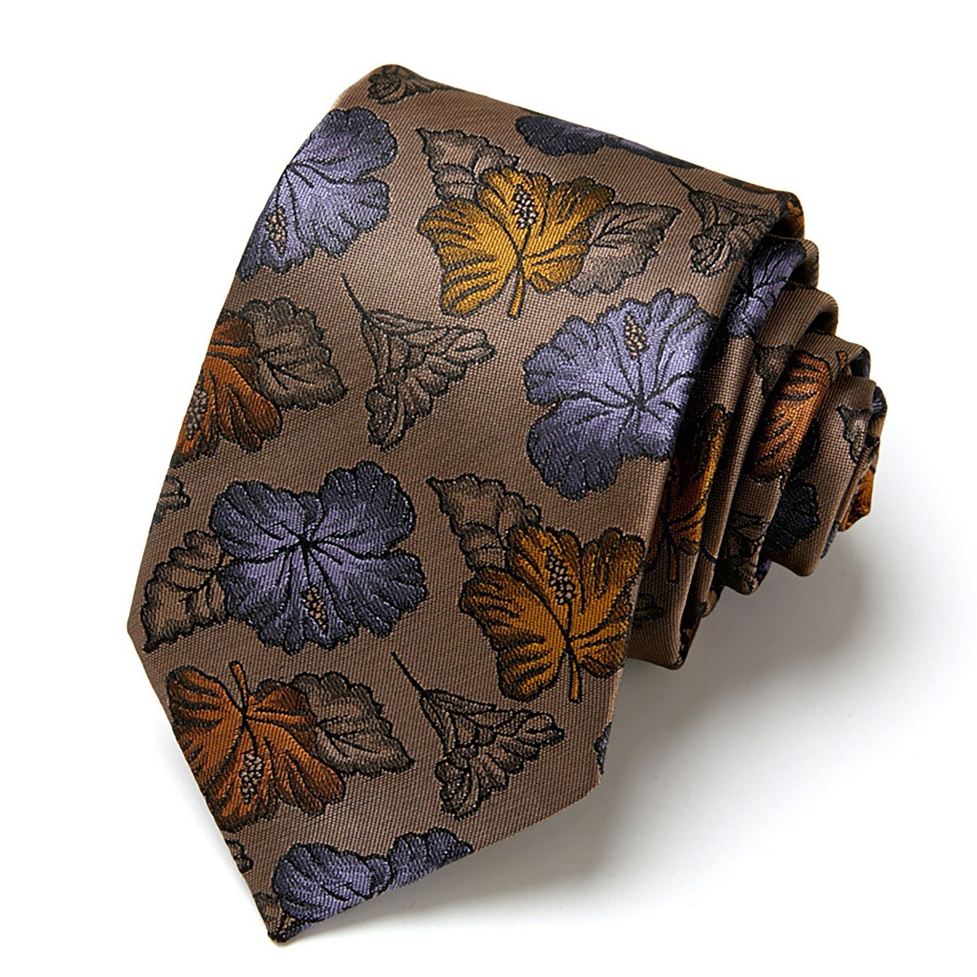 Alilang Men's Paisley Tie Woven Pattern Necktie Classic Formal Business Accessory