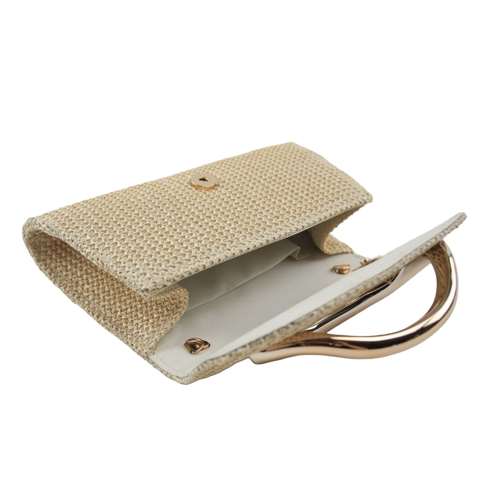 Clutch Bag with Magnetic Snap Closure