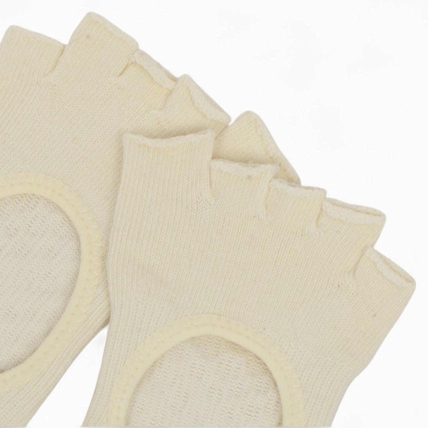 Anna-Kaci Women's Open-Toe Grip Socks for Yoga and Pilates with Non-Slip Soles and Arch Support