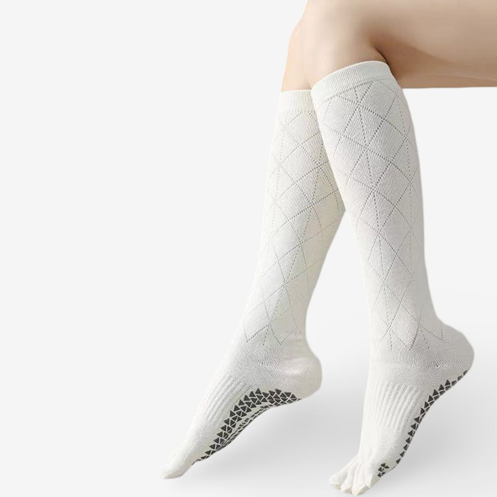 Grip Toe Socks for Yoga, Pilates, and Fitness 3 Pack