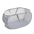Collapsible Mesh Laundry Basket Large Capacity Pop Up Hamper Foldable Clothes Storage Bin