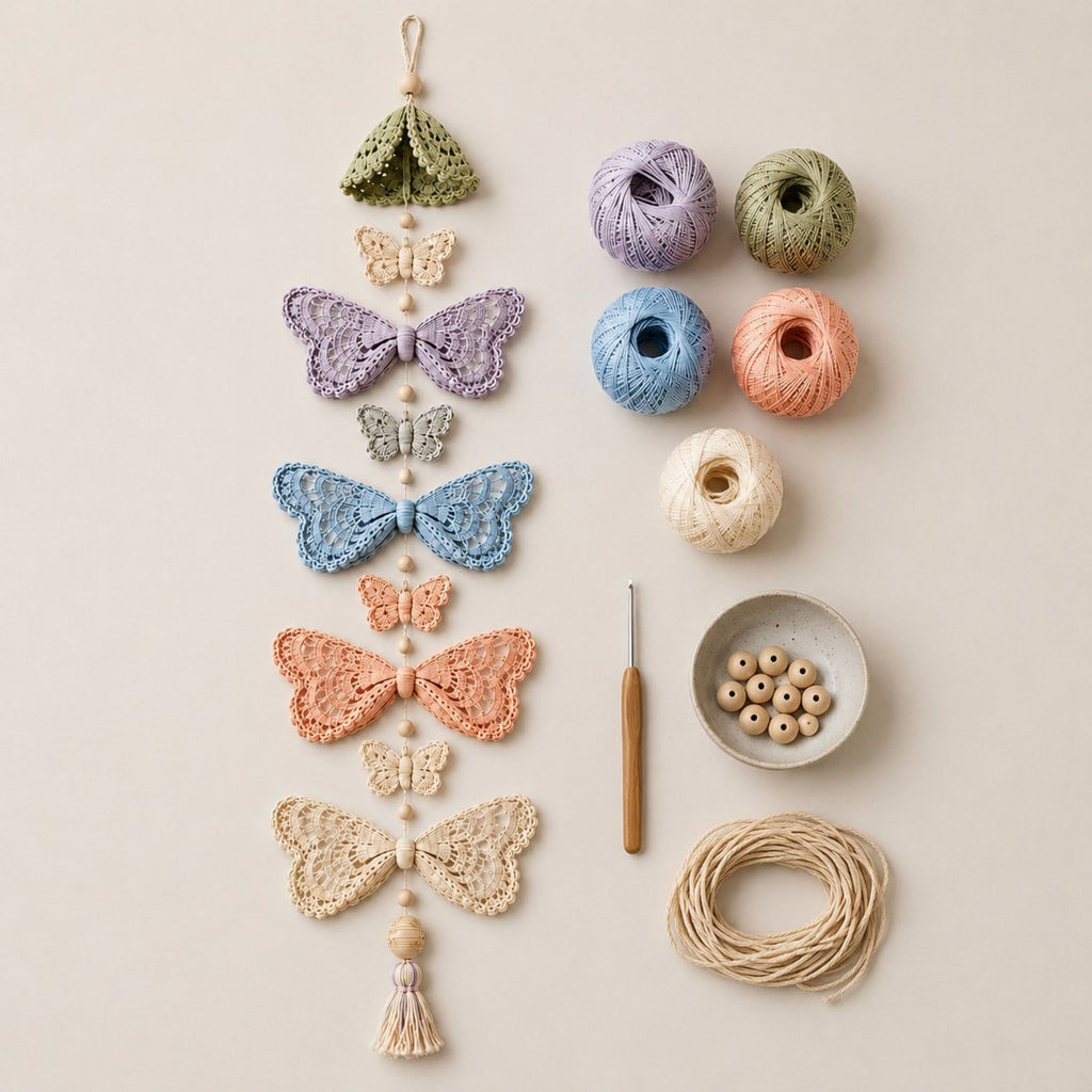 Halloween Crochet Hanging Ornament DIY Craft Kit