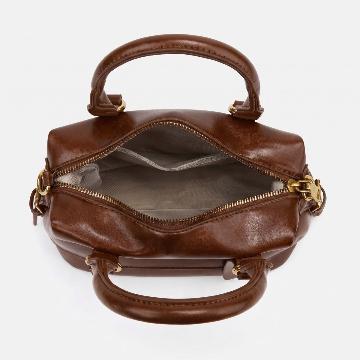 Mini Satchel Bag with Double Top Handles