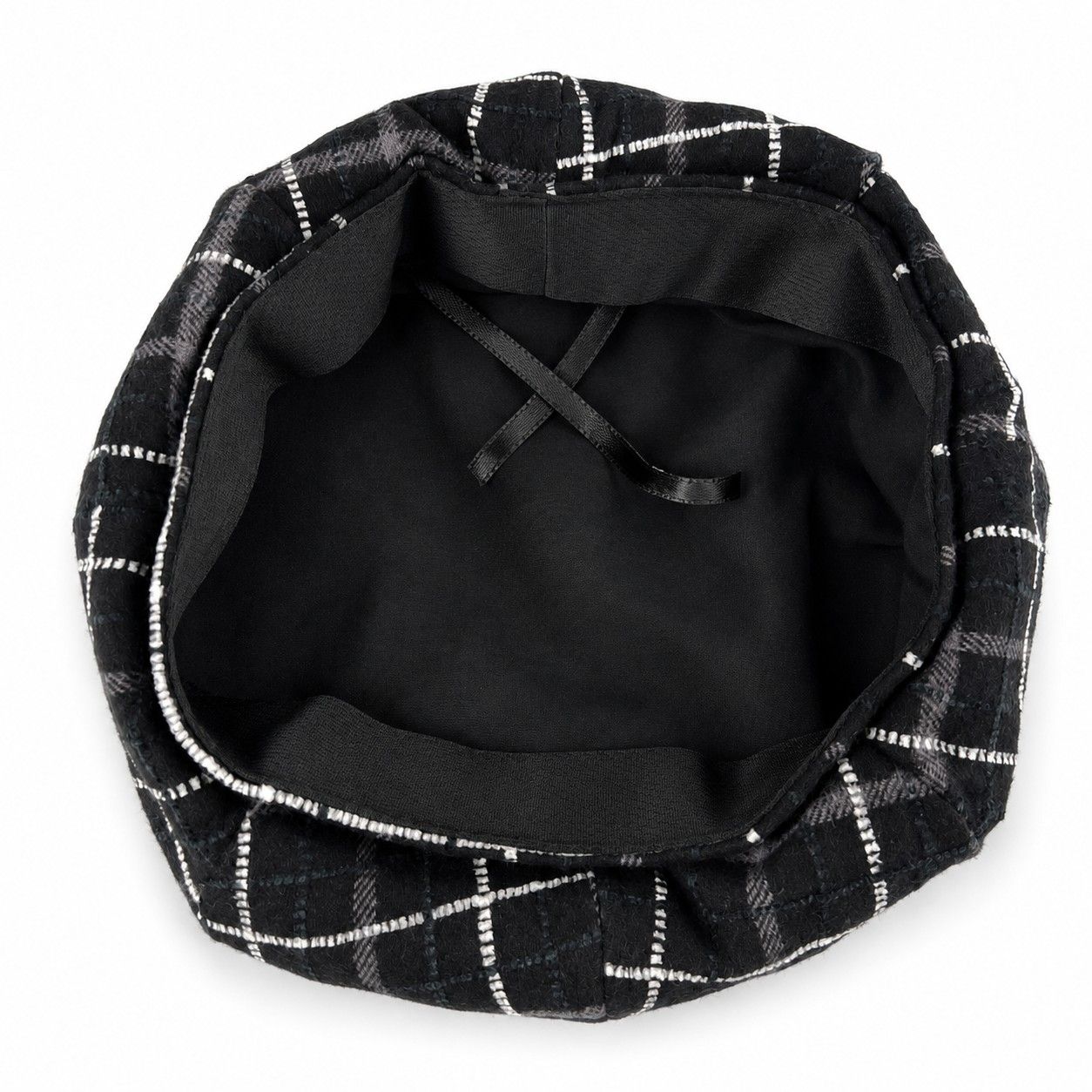 Plaid Beret Hat Vintage Painter Cap Soft Structured Fall Winter Style