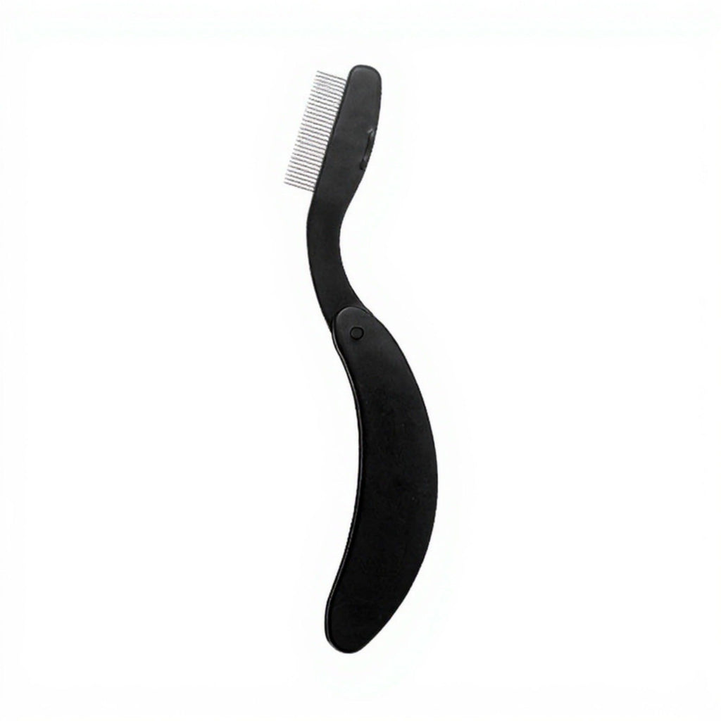 2-Piece Precision Facial Hair Removal Razor Set with Folding Handle for Eyebrow and Fine Grooming