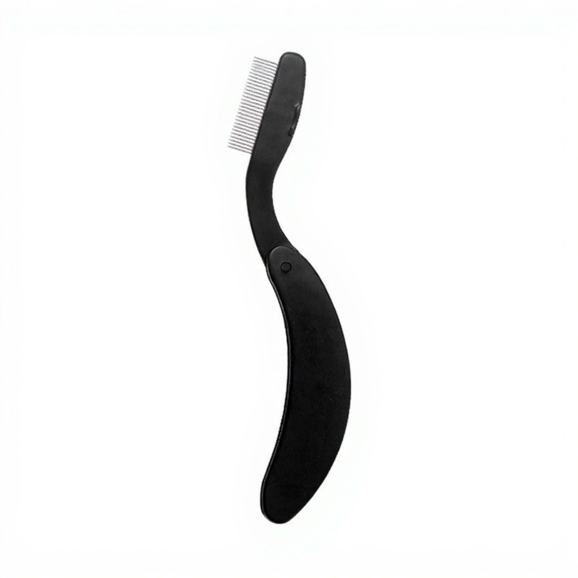 2-Piece Precision Facial Hair Removal Razor Set with Folding Handle for Eyebrow and Fine Grooming