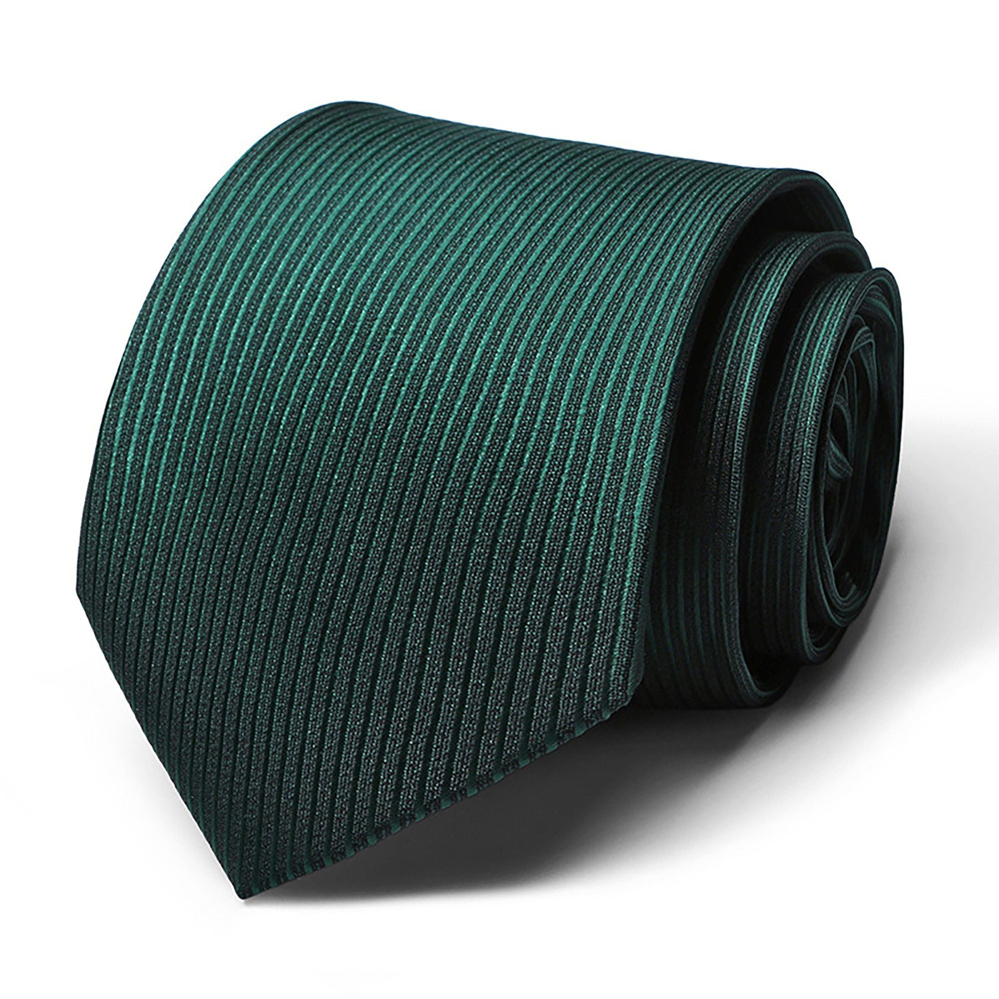Alilang Men's Subtle Ribbed Texture Solid Tie Classic Necktie 57 Inch Length 3.1 Inch Width Formal Business Accessory