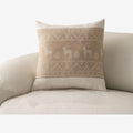 Gray home textile with cotton and patterned design
