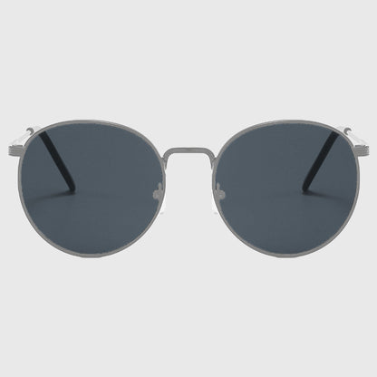 Anna-Kaci Women's Retro Metal Round Sunglasses