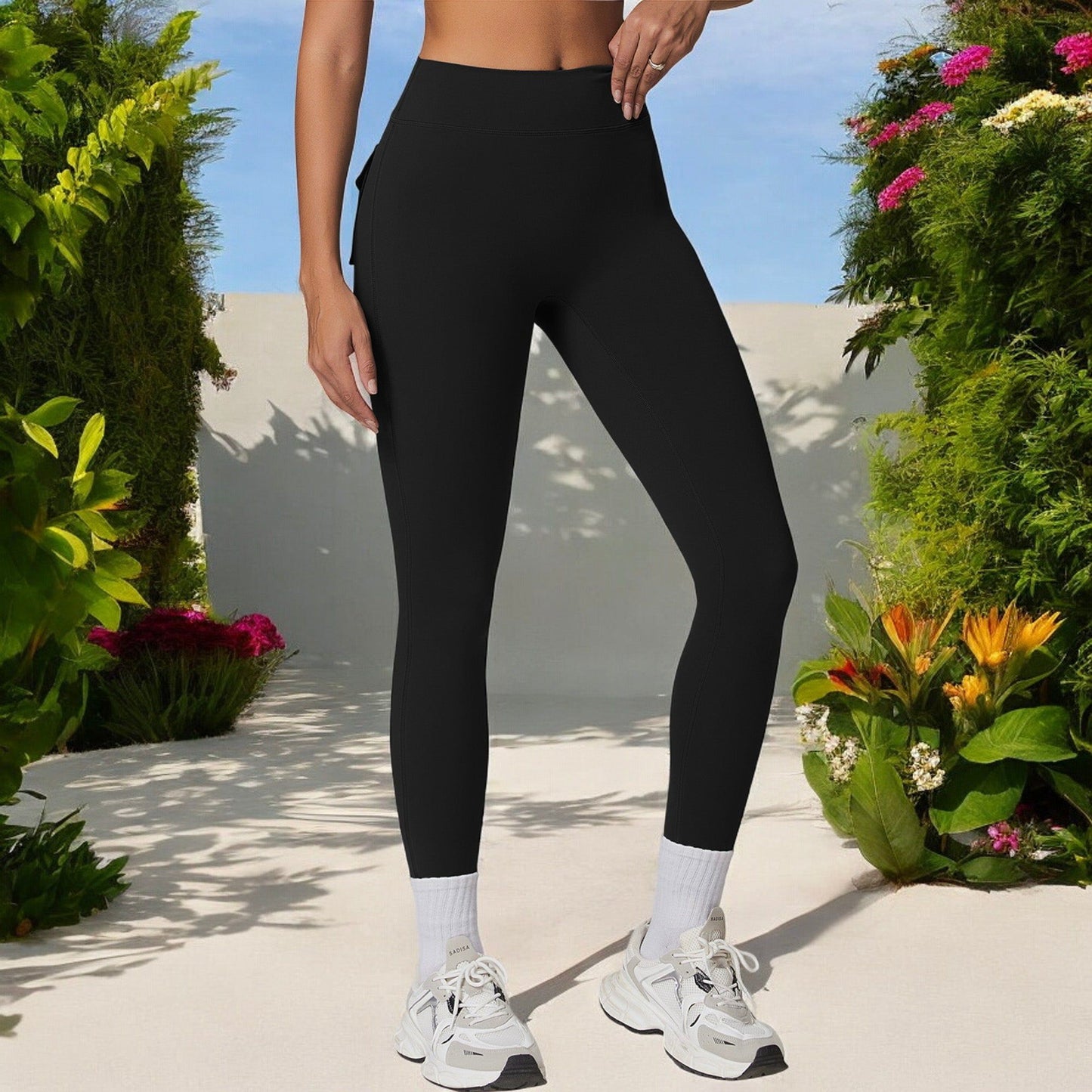 High Waist Full-Length Leggings for Yoga and Everyday Comfort
