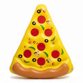 Inflatable Food-Themed Pool Lounge Float with Backrest Durable PVC Water Float for Pool Beach Lake 68.9x68.9in