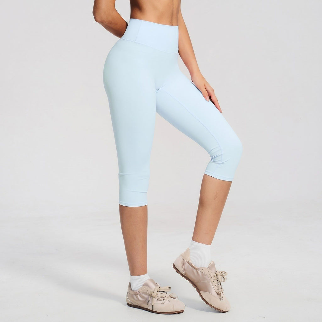 High Waist Capri Leggings Cropped Workout Yoga Pants
