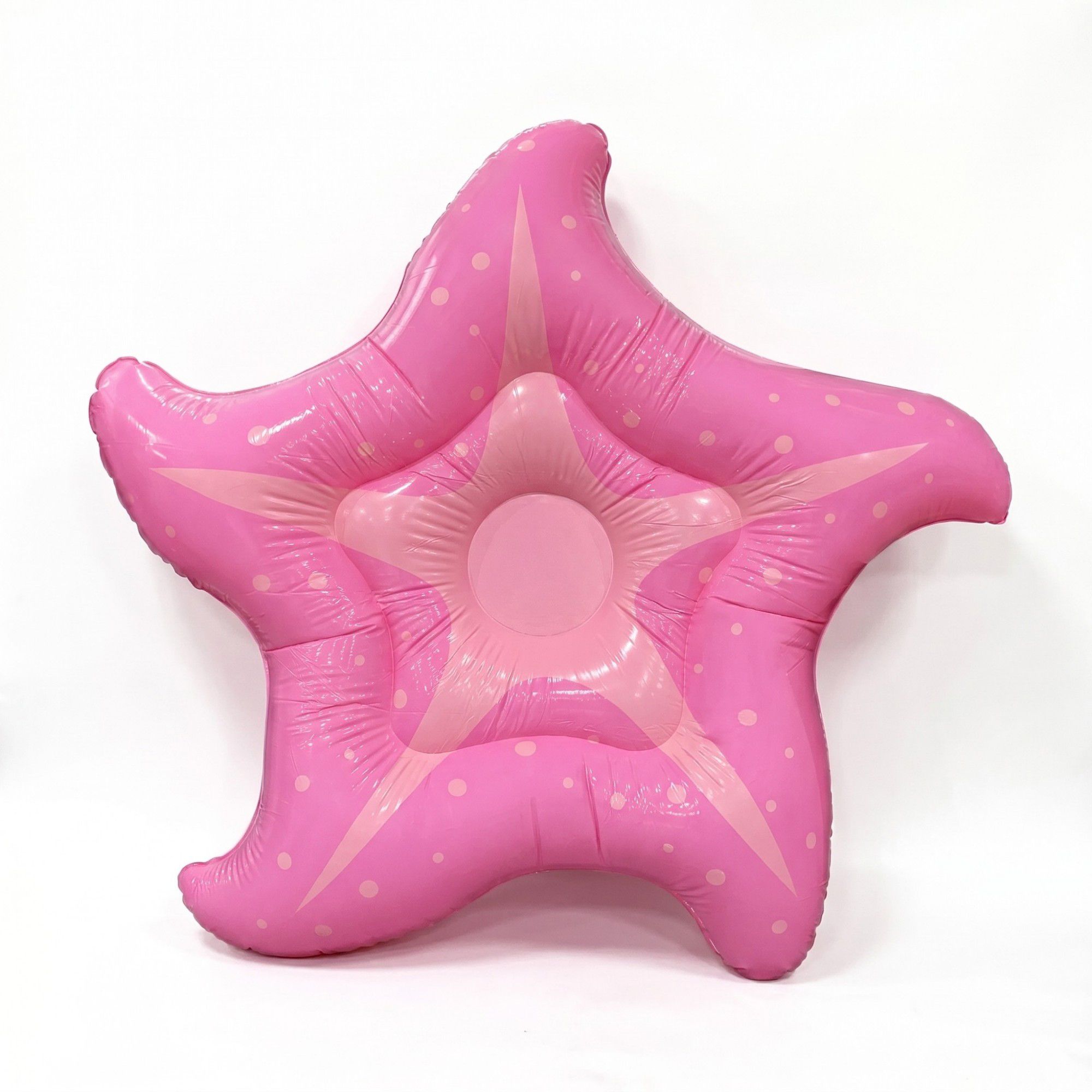 Inflatable Flower Pool Float with Lounger Seat and Wide Petal Shape
