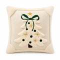 2pc Christmas Tree Plush Pillow Covers 17.7 x 17.7 in