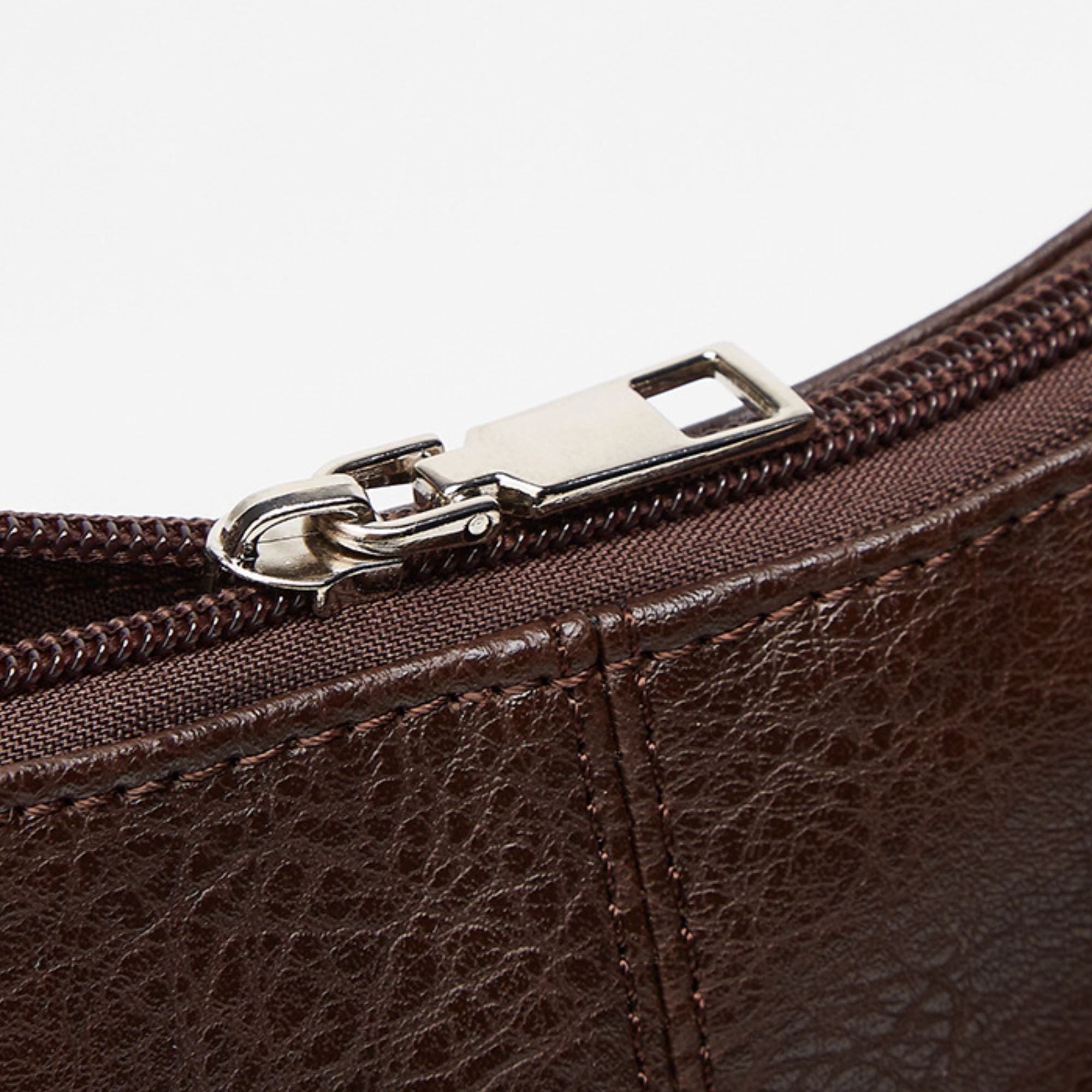 Faux Leather Hobo Shoulder Bag with Adjustable Strap and Roomy Pockets