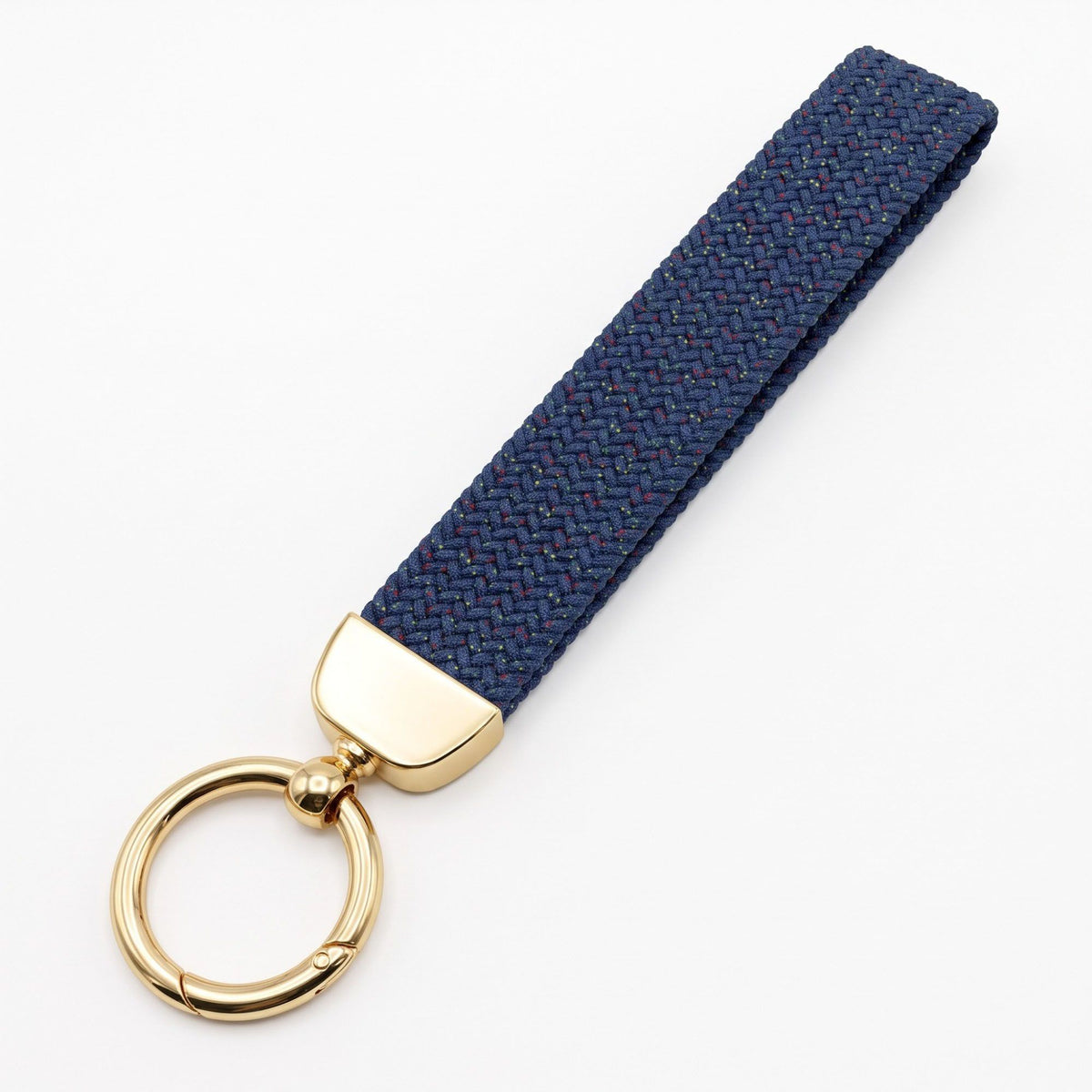 Woven Wristlet Keychain Strap with Hardware Kit