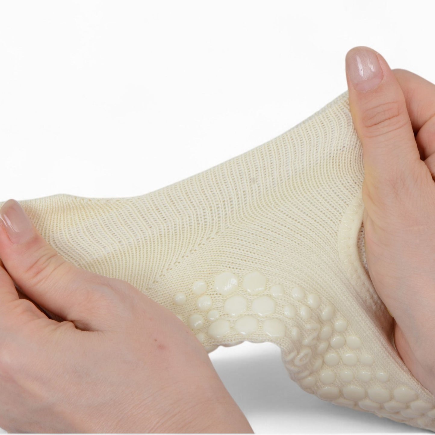 Anna-Kaci Women's Open-Toe Grip Socks for Yoga and Pilates with Non-Slip Soles and Arch Support