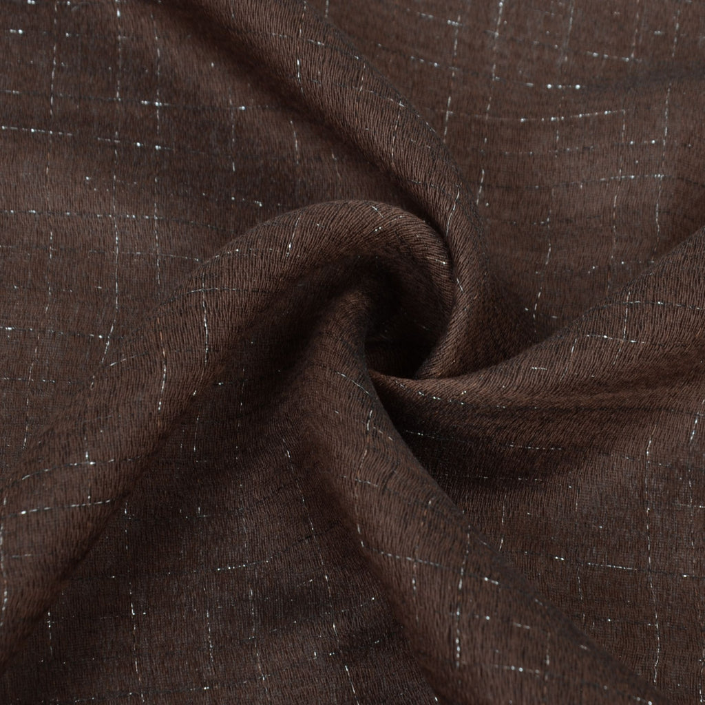 Anna-Kaci Women's Lightweight Sheer Scarf with Subtle Metallic Thread Detail Elegant Long Wrap Accessory