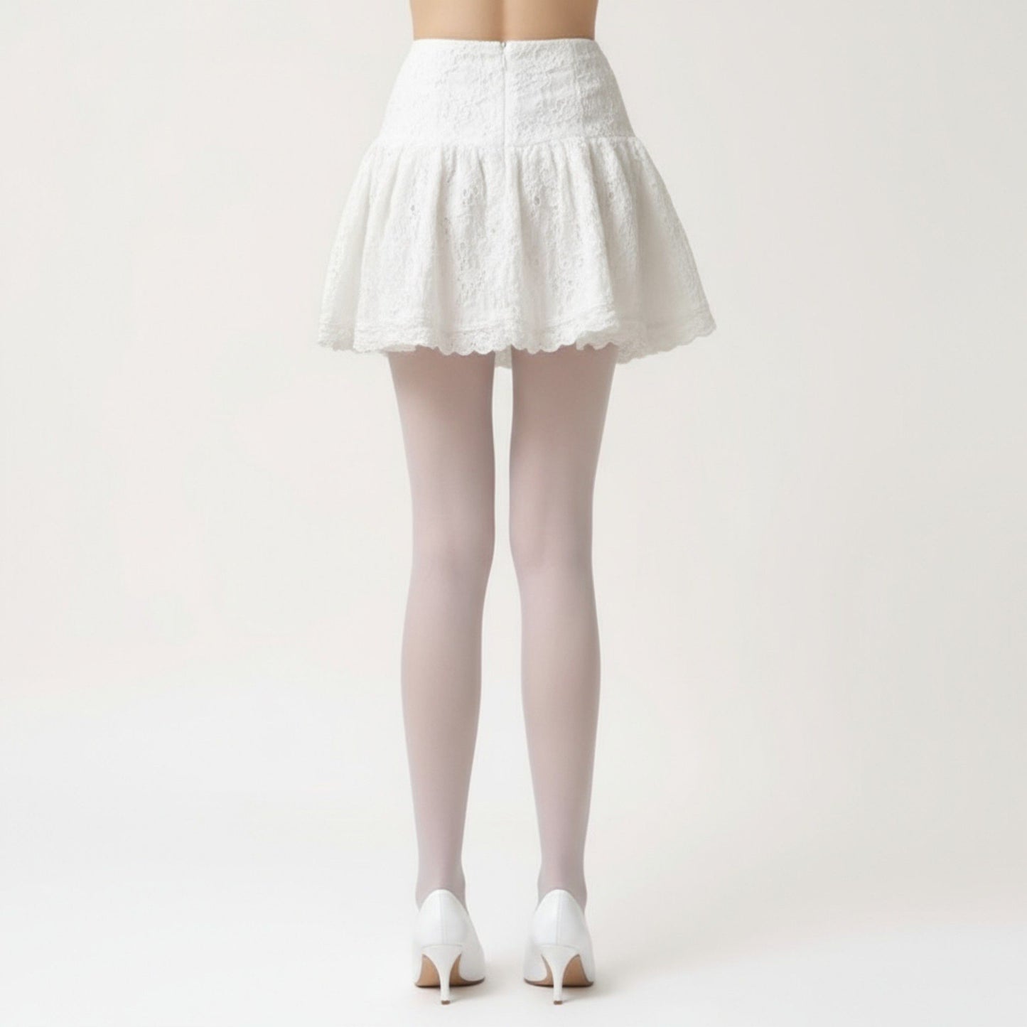 Anna-Kaci 2pcs Women's Sheer Gradient Tights with Soft Blush Tone and Smooth Stretch Fit