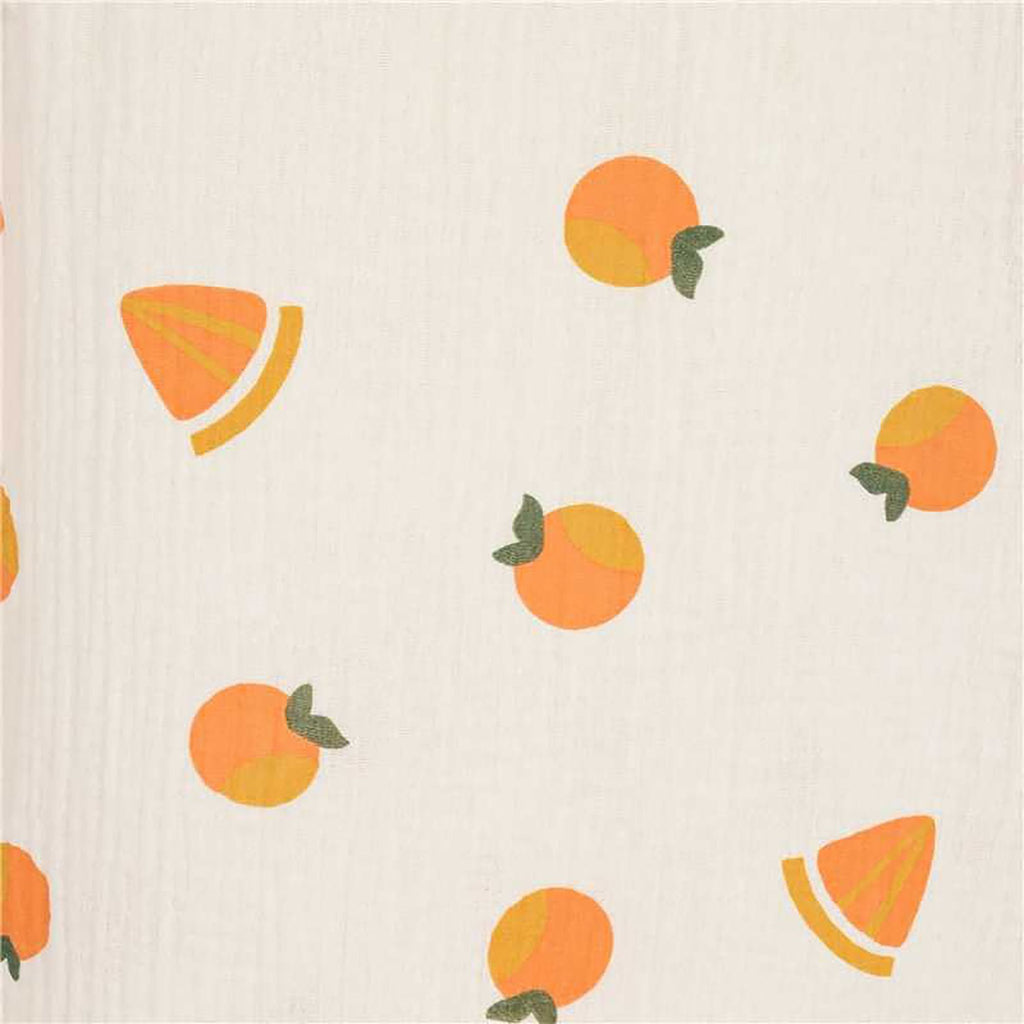 2-Piece Set Fruit Print Button Front Pajama Top and Relaxed Pants Sleepwear