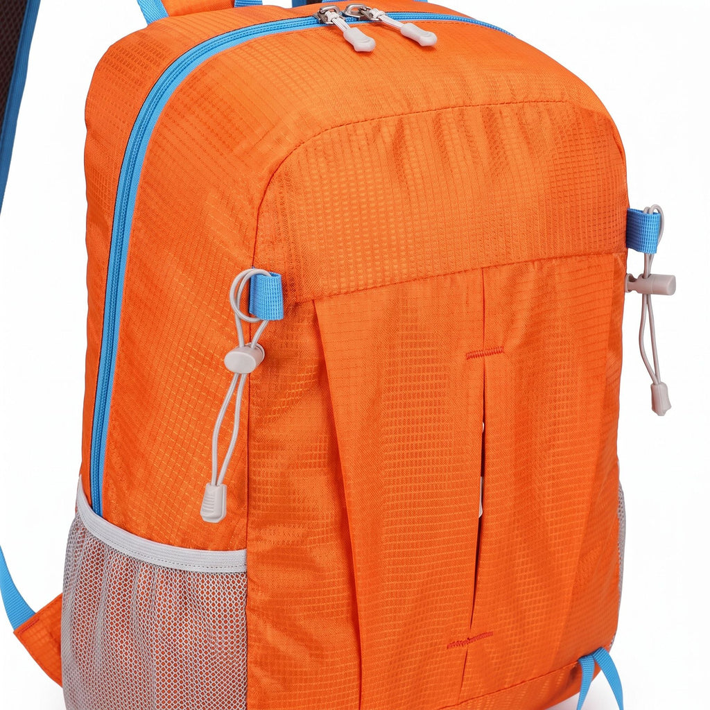 Lightweight Travel Backpack with Mesh Side Pockets Adjustable Straps Multi Pocket Design