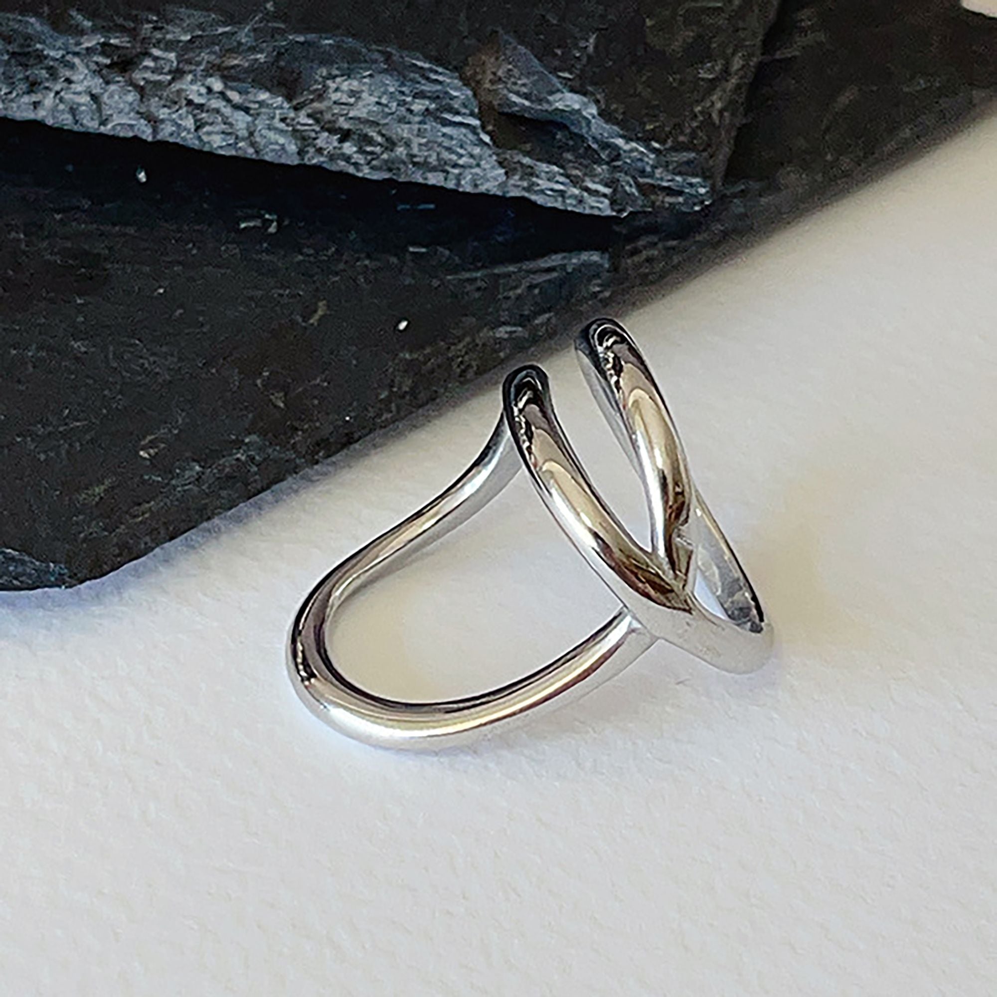 Women's Modern Minimalist Statement Ring for Daily & Stylish Wear