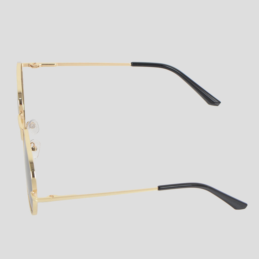 Anna-Kaci Elegant Gold - Rimmed Round Women's Polarized Sunglasses UV400 Protection