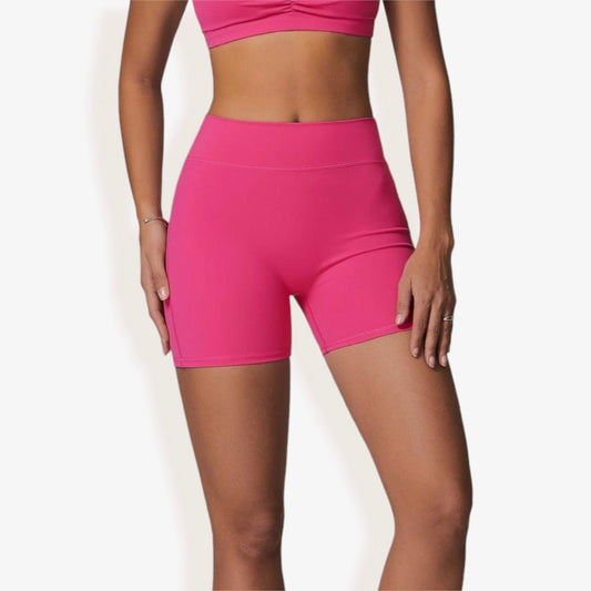 High Waist Compression Workout Shorts for Running and Yoga
