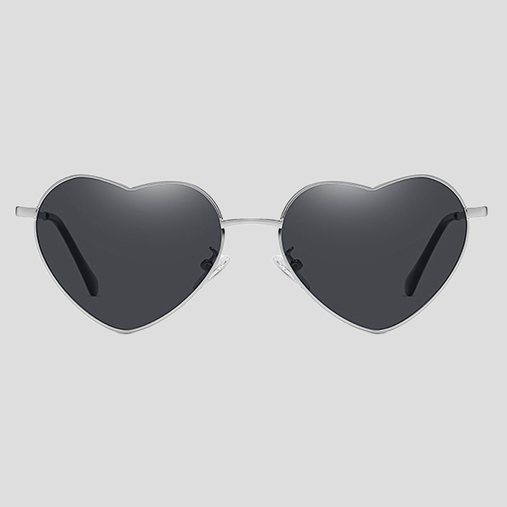 Anna-Kaci Women's Stylish Heart-Shaped Polarized Sunglasses UV400 Protection for Outdoor Activities