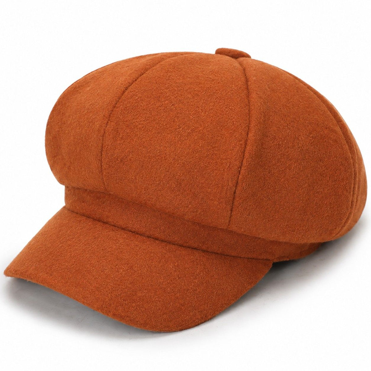 Gorra de estilo "Newsboy" clásica, sombrero "Baker Boy" de textura suave para uso diario